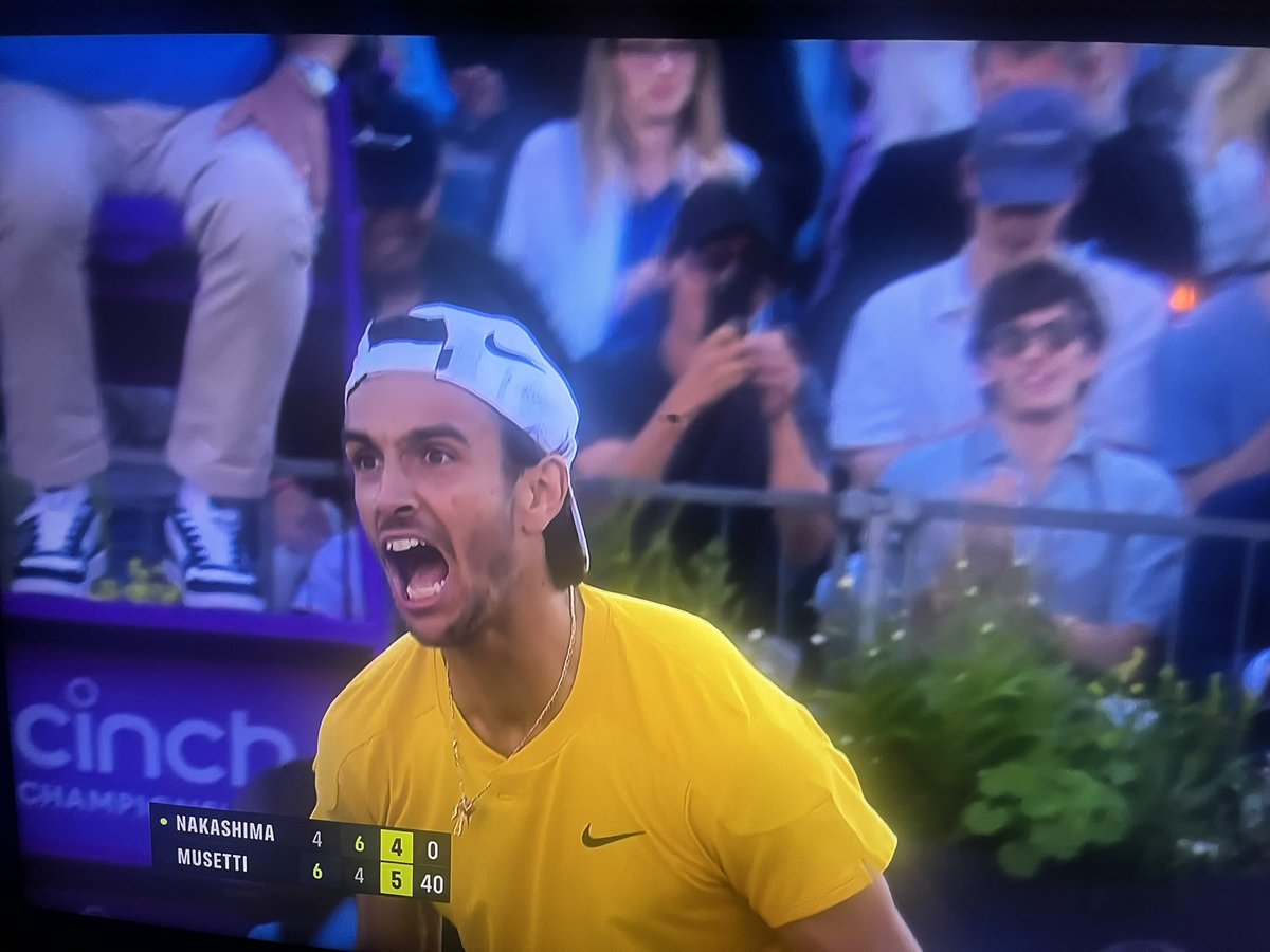 paoloangeloRF's tweet photo. Evvai #musetti vince in tre set “partita dura faticosa decisa sul filo di lana si chiude giornata agrodolce abbiamo perso #berrettini andiamo avanti con #sinner e lorenzo”#tavelli” bravo partita sofferta e adesso giocherà da favorito “#reggi https://t.co/3wMhpZ7hTM