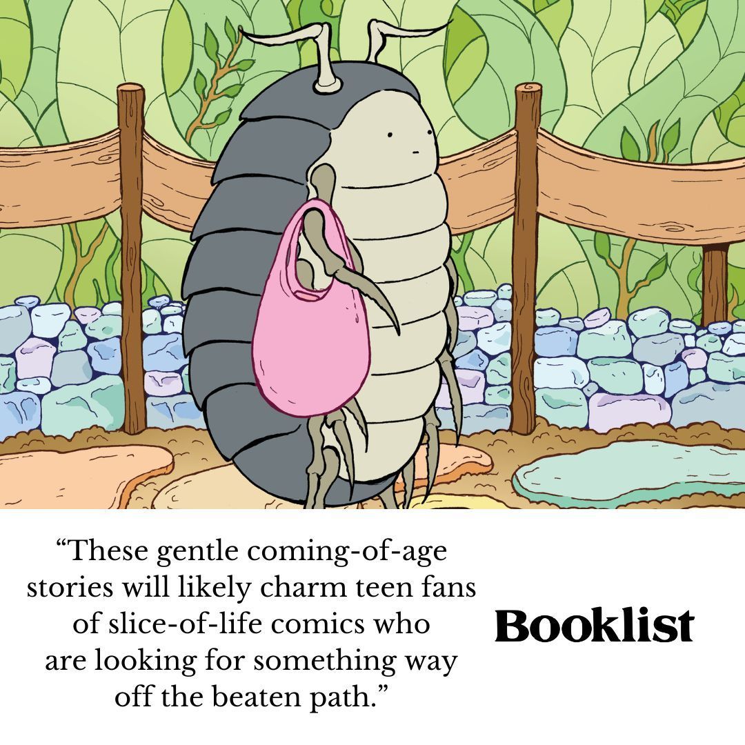 blackpanelpress's tweet photo. Thanks for the great review @ALA_Booklist !

A Pillbug Story by @allistrations is out now! https://t.co/GufHsJyFY8

#BookRelease #NewBook #Bookstagram #IllustratedBooks #GraphicNovel #BookLovers #MustRead #ReadingCommunity #InsectStories #BookNerd https://t.co/5OhzkjQ6Bp