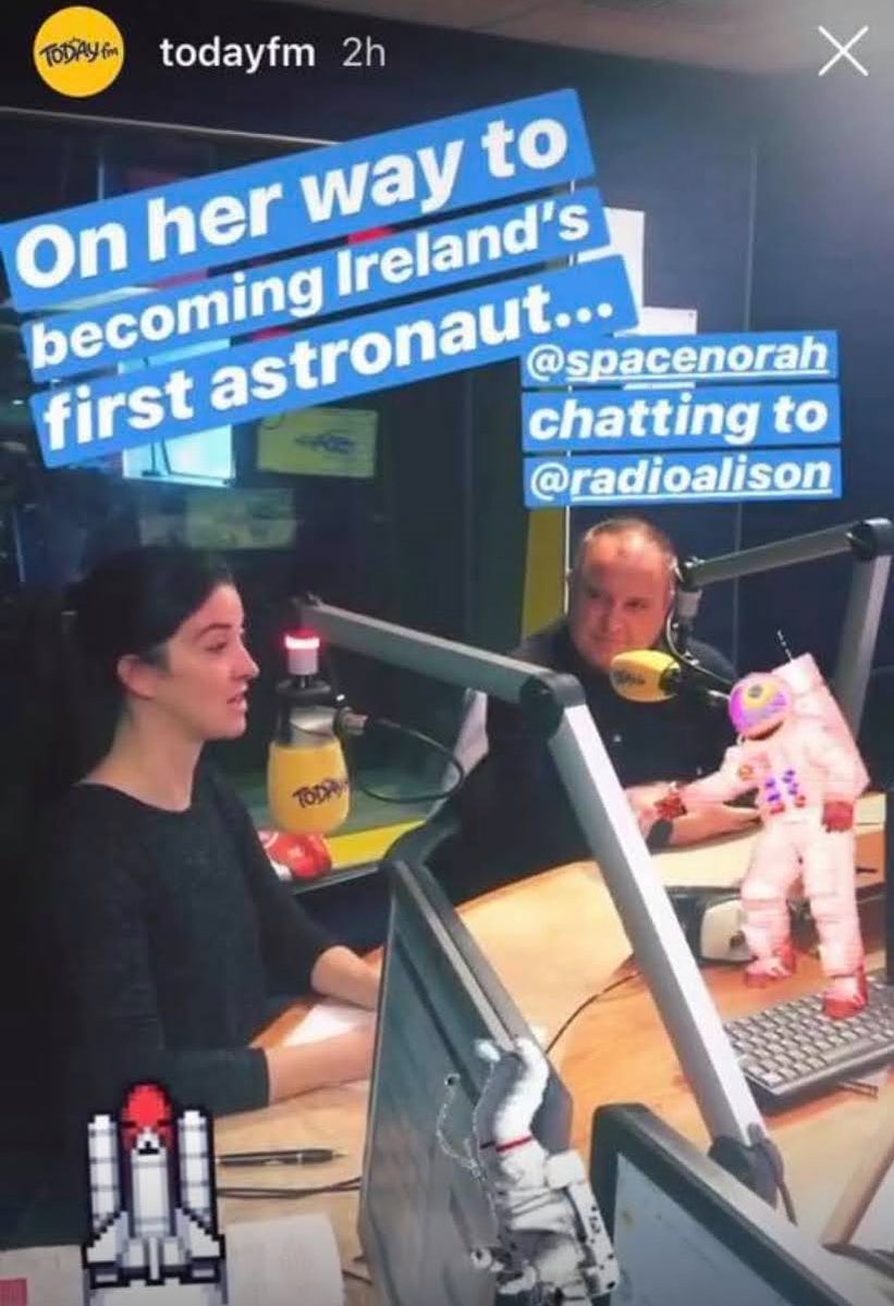 Colin O Brien (@colin0brien1) on Twitter photo So excited and proud of <a href="/SpaceNorah/">Dr. Norah Patten 🚀</a> who is set to fulfil her dream of becoming Ireland’s First Astronaut. Her journey to this point has inspired so many and her name will be etched in history to inspire future generations. #ShootforThestars So excited and proud of <a href="/SpaceNorah/">Dr. Norah Patten 🚀</a> who is set to fulfil her dream of becoming Ireland’s First Astronaut. Her journey to this point has inspired so many and her name will be etched in history to inspire future generations. #ShootforThestars