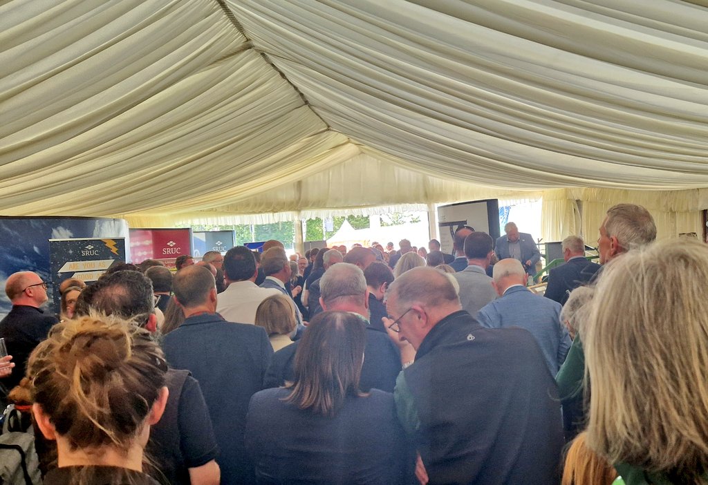 Always a delight to be at the Highland Show! 

Thanks to <a href="/SRUC/">SRUC</a> for having <a href="/ProsperScot/">Prosper</a> along to your reception this evening. Always inspiring to talk with others passionate about Scotland's vibrant #RuralEconomy.