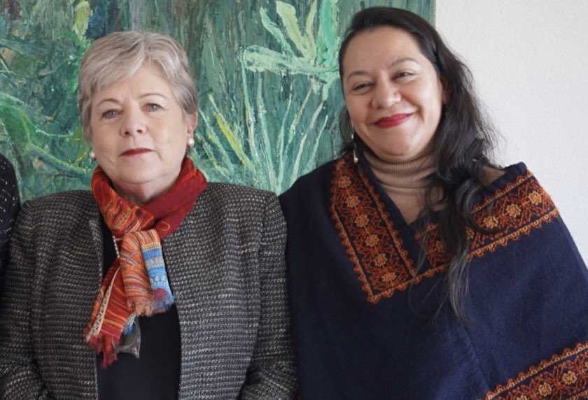 María Luisa Albores González (@mary_luisa_ag) on Twitter photo Hoy la Doctora <a href="/Claudiashein/">Claudia Sheinbaum Pardo</a>, presidenta electa de México, dio a conocer a parte de su gabinete.
Quiero expresar mi reconocimiento a cada una de las personas que asumirán estos encargos, en especial a la compañera <a href="/aliciabarcena/">Alicia Bárcena</a> que estará al frente de la labor emprendida por Hoy la Doctora <a href="/Claudiashein/">Claudia Sheinbaum Pardo</a>, presidenta electa de México, dio a conocer a parte de su gabinete.
Quiero expresar mi reconocimiento a cada una de las personas que asumirán estos encargos, en especial a la compañera <a href="/aliciabarcena/">Alicia Bárcena</a> que estará al frente de la labor emprendida por