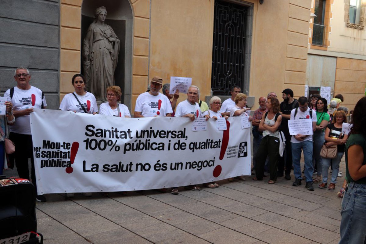 Mataró és un clam contra els responsables de la precarietat al sector de les cures i l'atenció a la discapacitat, així com contra els responsables de la gestió del <a href="/CSdMaresme/">Consorci Sanitari del Maresme</a> on cada cop és més difícil trobar garantit el dret a una sanitat pública digne ✊