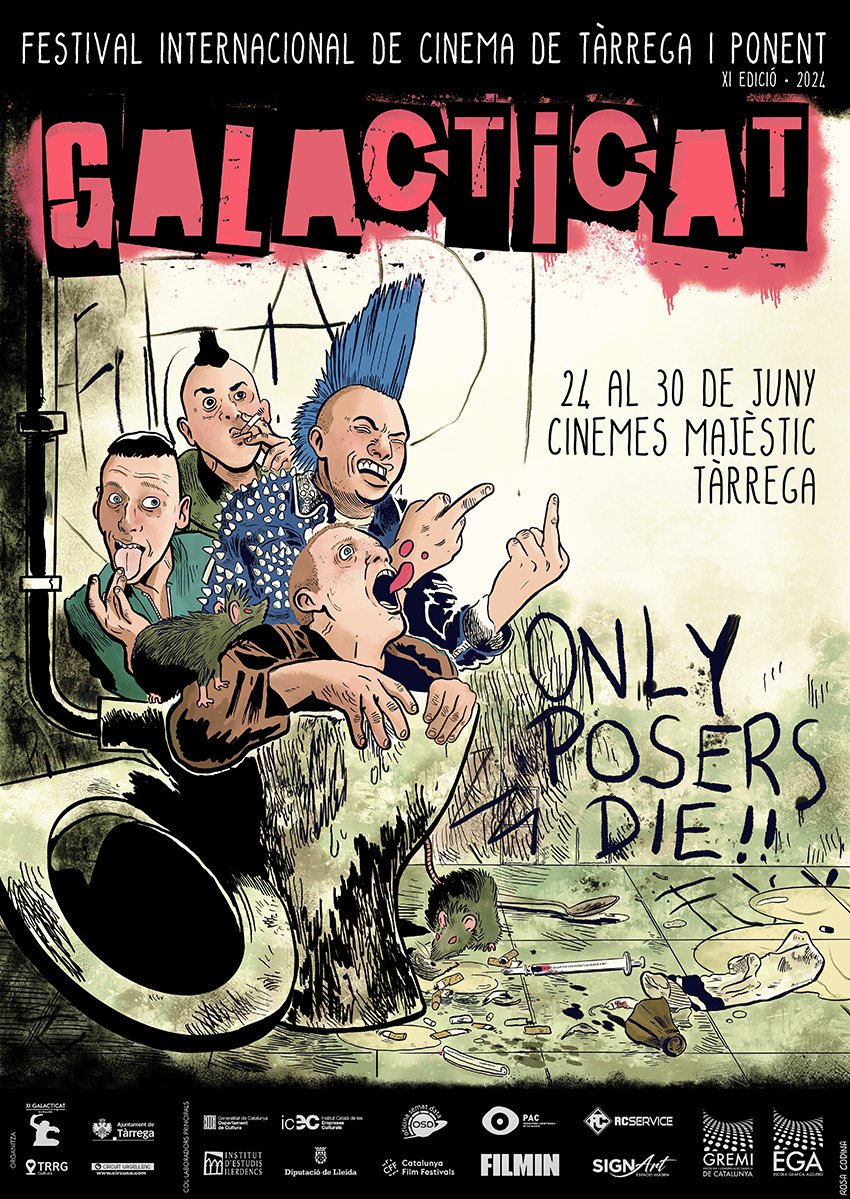 mp_festivales's tweet photo. 📢 Del 24 al 30 de junio se celebra el XI @FestGalacticat - Festival Internacional de Cinema de Tàrrega i Ponent 📽️🚽🤘💊 en los Cinemes Majèstic de #Tàrrega con un formato renovado y estará dedicado a la Contracultura.
🗓️ Más info. en 👇
https://t.co/4zK2w6P3Em
#Galacticat https://t.co/YT1zrmPKKC