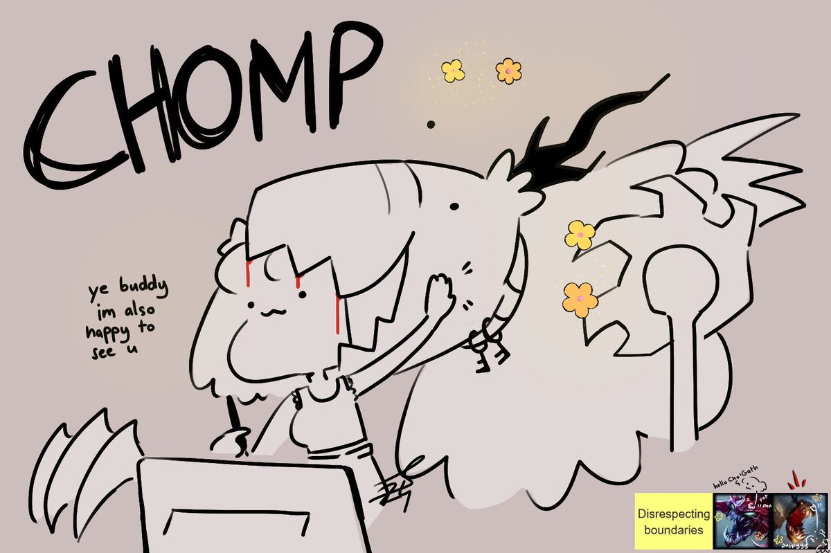 MangakaNekoChan's tweet image. Can't criticise the puppy for this tho. #Fiddlesticks