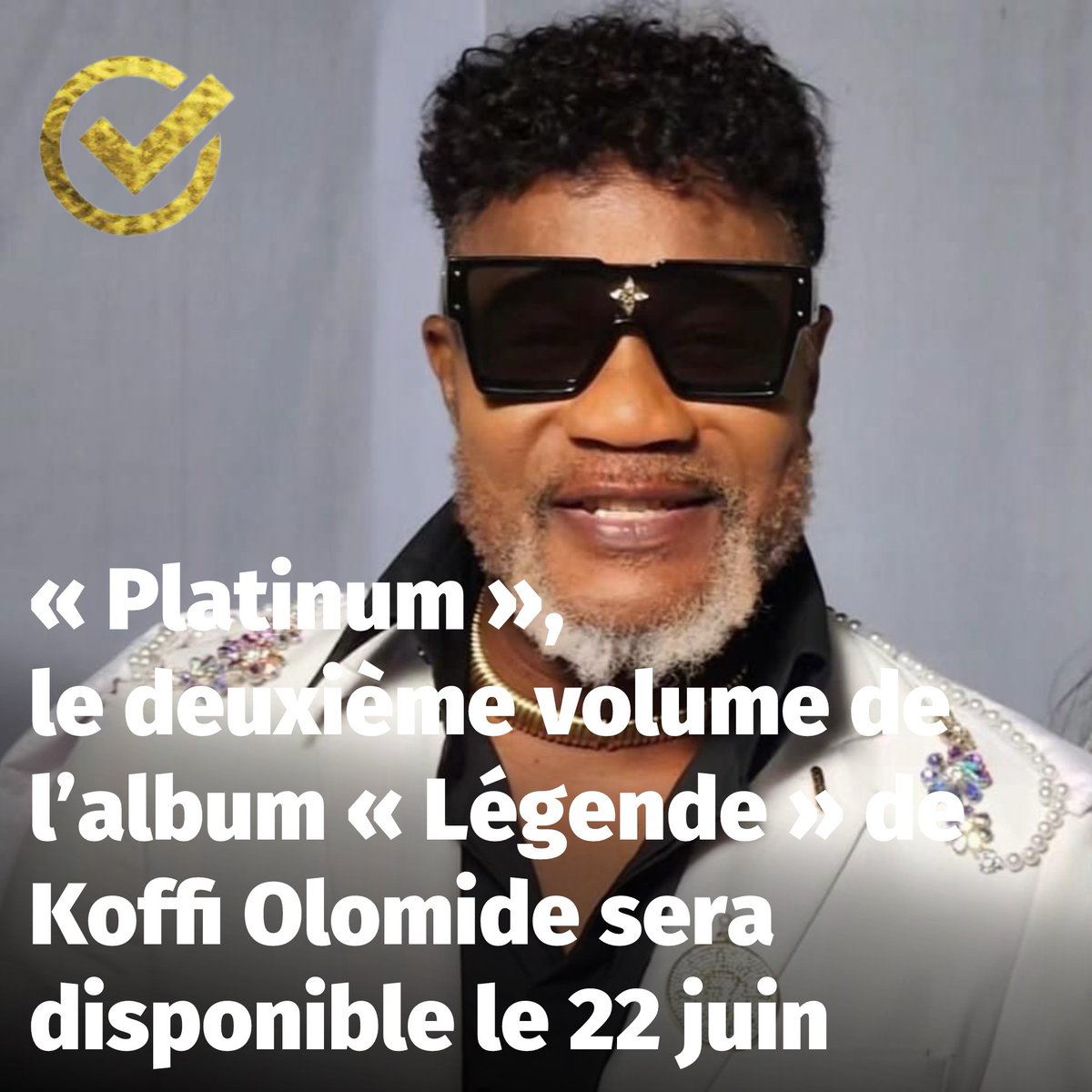 mbotecd's tweet image. Le célèbre artiste congolais Koffi Olomide va dévoiler le deuxième volume de son album « Légendes » très complet baptisé « Platinum » le 22 juin prochain. - #MBOTE - zurl.co/34HU