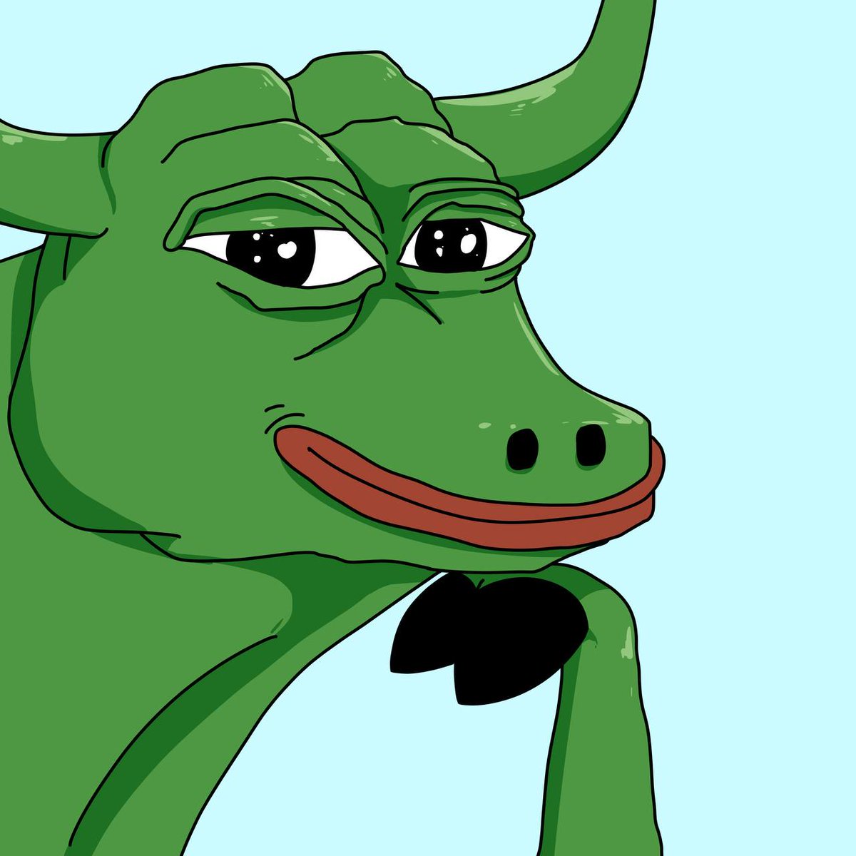 The memecoin of this cycle is $PEPE.

But what is more bullish than #Pepecoin?

#PepeBull - $BEEF - CA starting with 0x69BEEF.