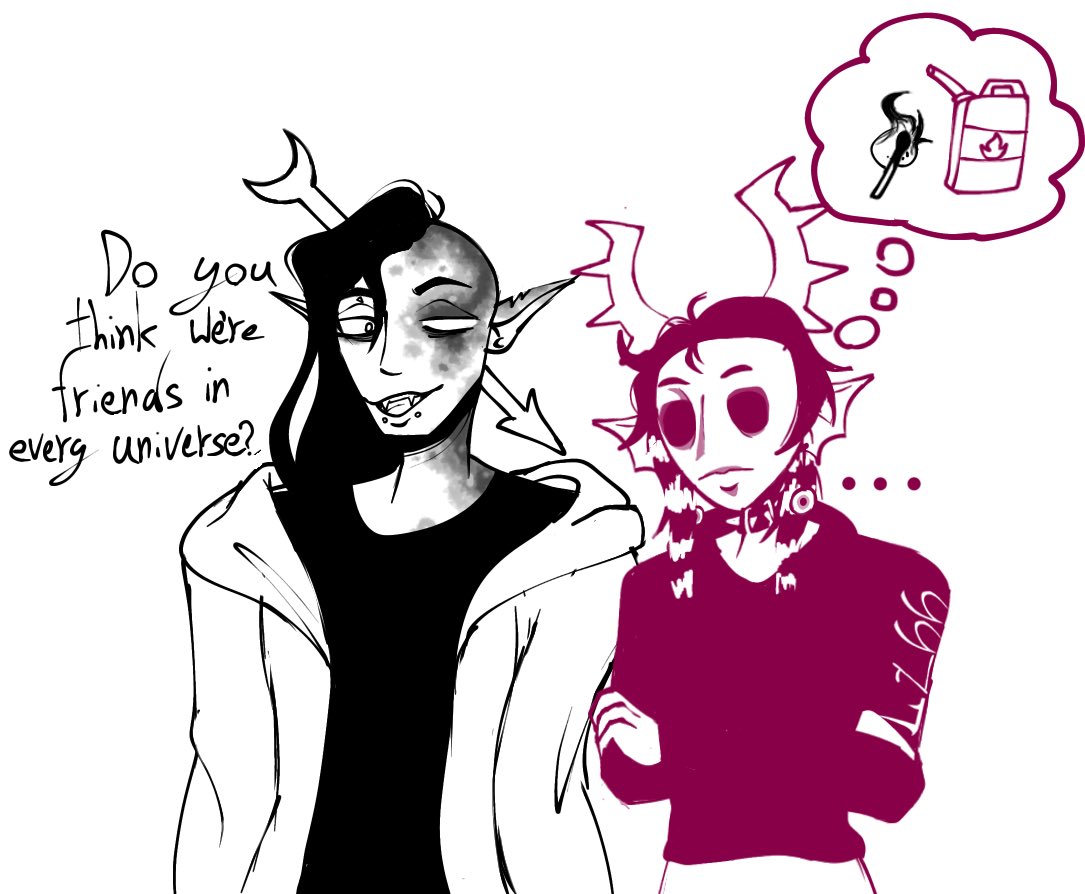 are they even friends in this one