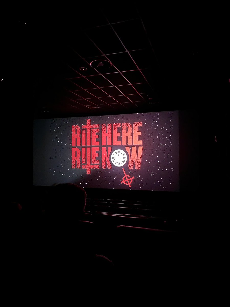 I watched it today and it is epic 
#RiteHereRiteNow