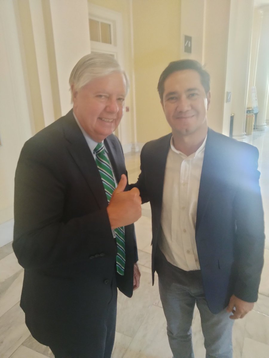 Hoy en Capitol Hill Washington D.C. tuve la oportunidad de escuchar al senador estadounidense <a href="/LindseyGrahamSC/">Lindsey Graham</a>  de las voces  más importantes #Provida  #ProIsrael hay esperanza para #Israel para #USA y para #Guatemala.