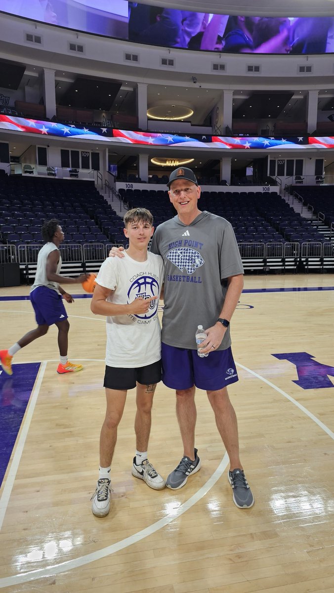 Thank you, coach <a href="/AlanHuss1/">Alan Huss</a>, for letting me compete at High Point University elite prospect camp!