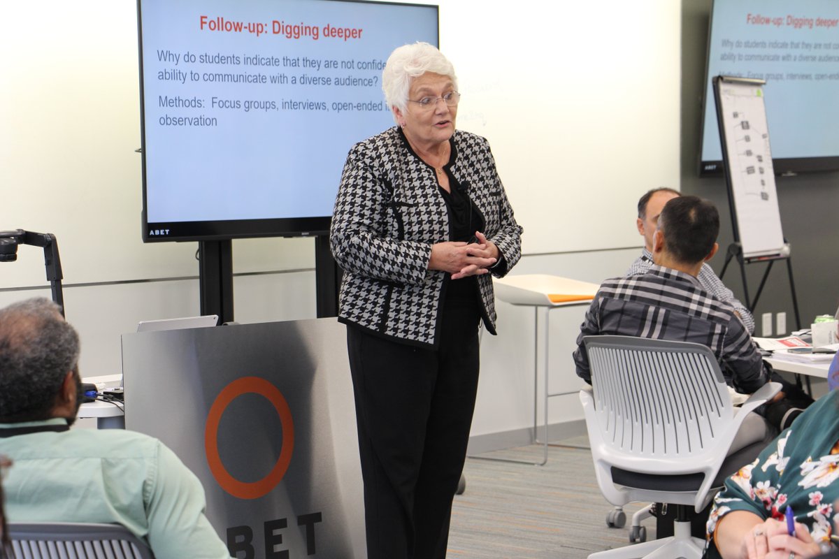ABETquality's tweet image. Our Continuous Improvement Assessment Forum workshop will be taking place November 8-9 in Baltimore. Save a spot for your team today and learn how to improve student learning outcomes at your institution! Register: hubs.la/Q02CH3h40
#highered #programassessment