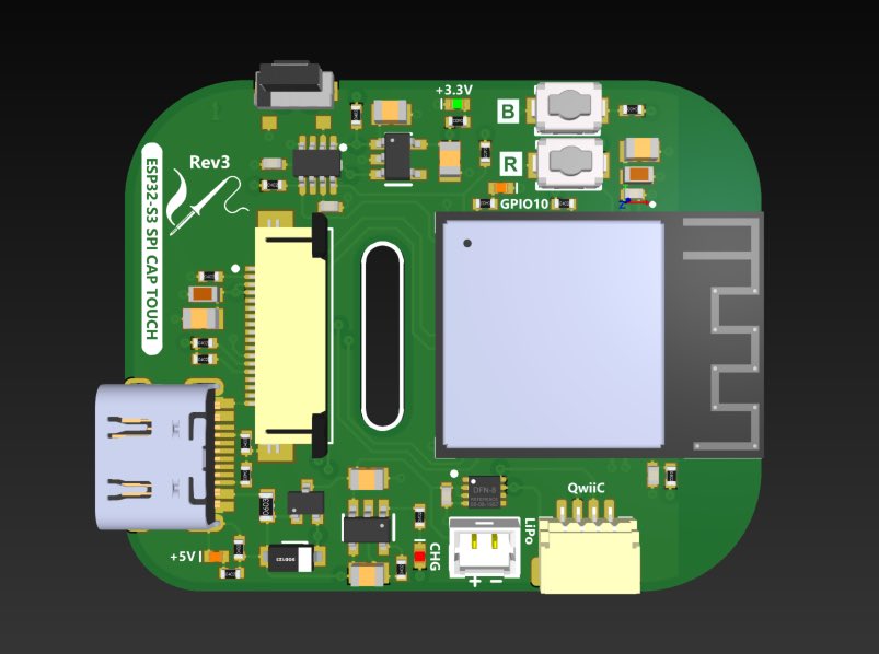 mikerankin's tweet image. Started out with a pcb track antenna but spent too much time tuning with it not working as expected. Giving into defeat I’ll be going with an ESP32-S3 mini module. Sadness #esp32 #espressif #jlcpcb