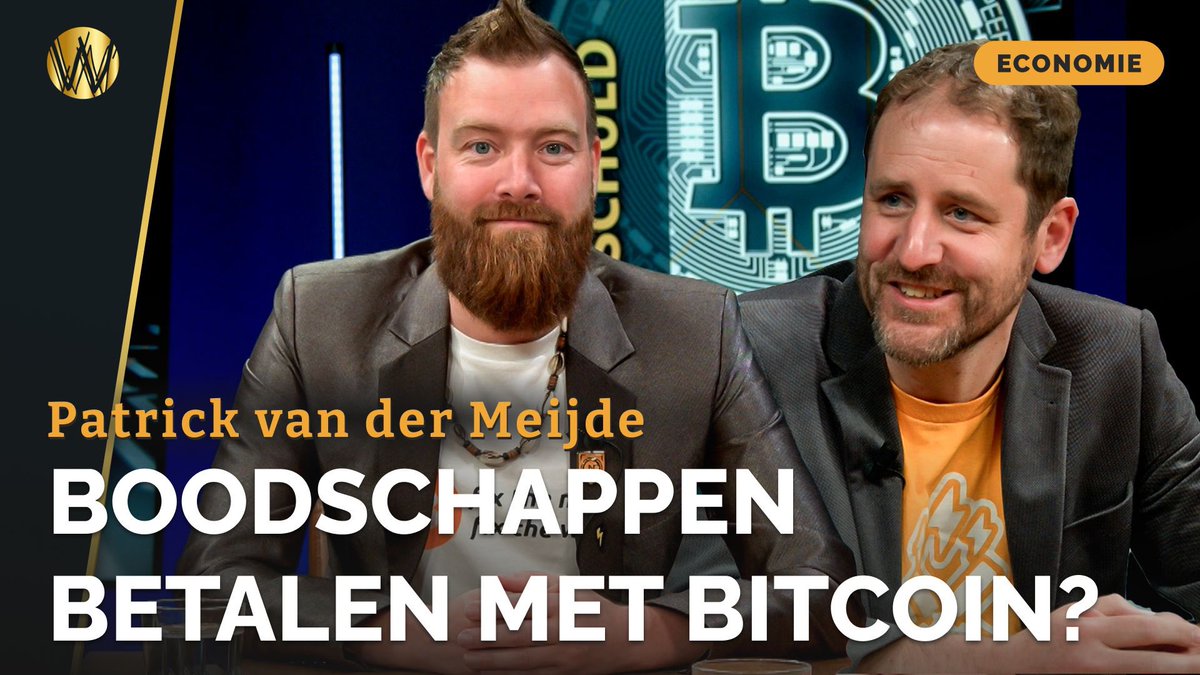 tom_lamoen's tweet photo. Boodschappen betalen met Bitcoin?

Bitcoin is meer dan alleen investering. @PatrickvdMeijde is de oprichter van @bitcoinstad , bekent als een van de eerste Bitcoin communities ter wereld. Hij heeft een doel: Bitcoin als betaalmiddel geaccepteerd krijgen. 
Hoe? Dat bespreken we in deze aflevering van Staat's Schuld!

https://t.co/G69pEBtL9X
