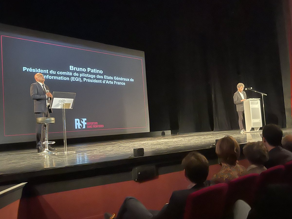 Hommage à Christophe DELOIRE 
« Défendre un bien commun qui nous rassemble mais que tout menace : l’information » <a href="/brunopatino/">Bruno Patino</a> 
« Défendre le droit à l’information réelle, donner la possibilité à chaque individu de devenir un citoyen, et aux citoyens de faire democratie. »