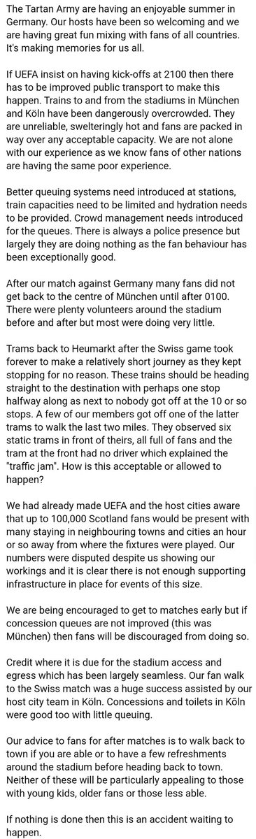 ATAC (@assoctaclubs) on Twitter photo m.facebook.com/story.php?id=1…
@EURO2024 <a href="/ScotlandNT/">Scotland National Team</a> <a href="/BBCSportScot/">BBC Sport Scotland</a> <a href="/henrywinter/">Henry Winter</a> <a href="/FansEurope/">Football Supporters Europe</a> <a href="/DB_Bahn/">Deutsche Bahn Personenverkehr</a> <a href="/DB_Presse/">Deutsche Bahn AG</a> <a href="/TEnglishSport/">Tom English</a> m.facebook.com/story.php?id=1…
@EURO2024 <a href="/ScotlandNT/">Scotland National Team</a> <a href="/BBCSportScot/">BBC Sport Scotland</a> <a href="/henrywinter/">Henry Winter</a> <a href="/FansEurope/">Football Supporters Europe</a> <a href="/DB_Bahn/">Deutsche Bahn Personenverkehr</a> <a href="/DB_Presse/">Deutsche Bahn AG</a> <a href="/TEnglishSport/">Tom English</a>