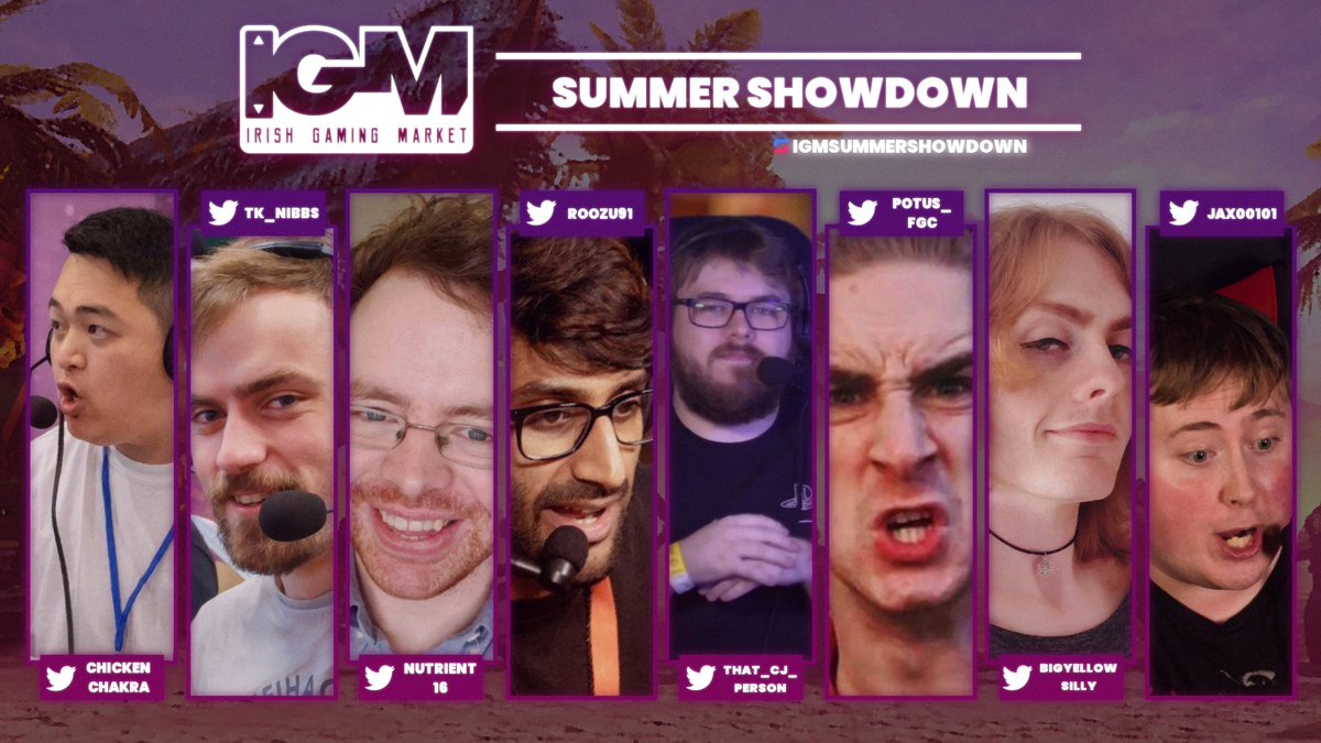 IREGamingMarket's tweet photo. π₯IGM SUMMER SHOWDOWN COMMENTATOR LINEUPπ₯
Get ready to be blown away by our stellar lineup of commentators for this year's IGM Summer Showdown!π
https://t.co/1HdyYUrQv8
#IGMSummer #IGMSummerShowdown #Tekken8 #StreetFighter6 #GuiltyGearStrive #IFGC https://t.co/nyOd4eQ5iE