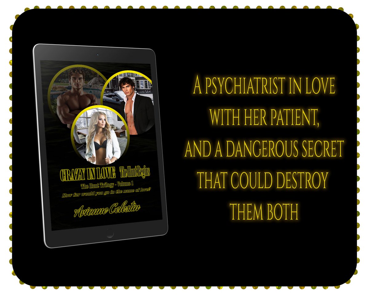A psychiatrist. A billionaire. And his bodyguard.

#EroticRomance meets #PsychologicalThriller

Start the journey today>>> amazon.com/dp/B086LJT12P

One woman. Two men. Three murders.

#TheHuntTrilogy #FREE with #KU