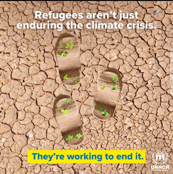 The future is displaced!
This year accounts for 90% of displaced people globally, refugees are estimated to hit 1 billion by 2050. 
Climate Crisis is even not any mention in recognition.