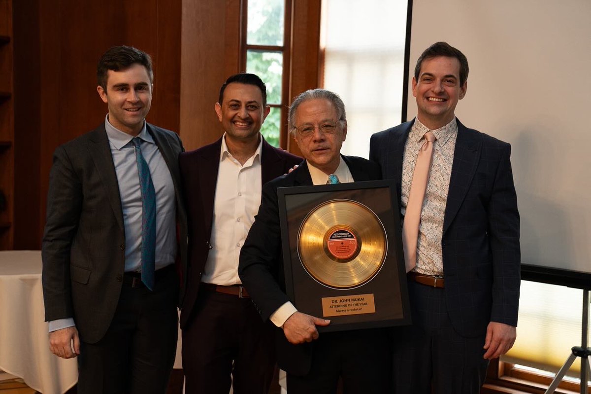 Graduation Dinner 2024. 

Good luck to our graduating class: Alex, Kuldip, Kyle and Sean ✨