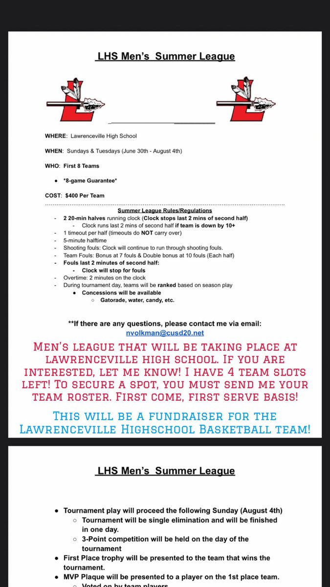 Contact Randy’s HOFer <a href="/nvolk22/">Noah Volkman</a> to get a team signed up!