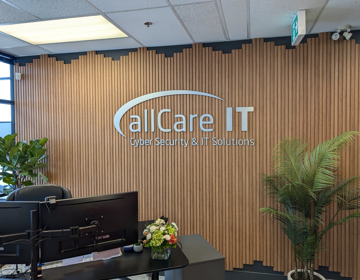 So excited to get our sign in our new office! I guess this means we’re officially settled in!  A big thank you to Trimline and stay tuned for open house details!

#cybersecurity #itservices #smb