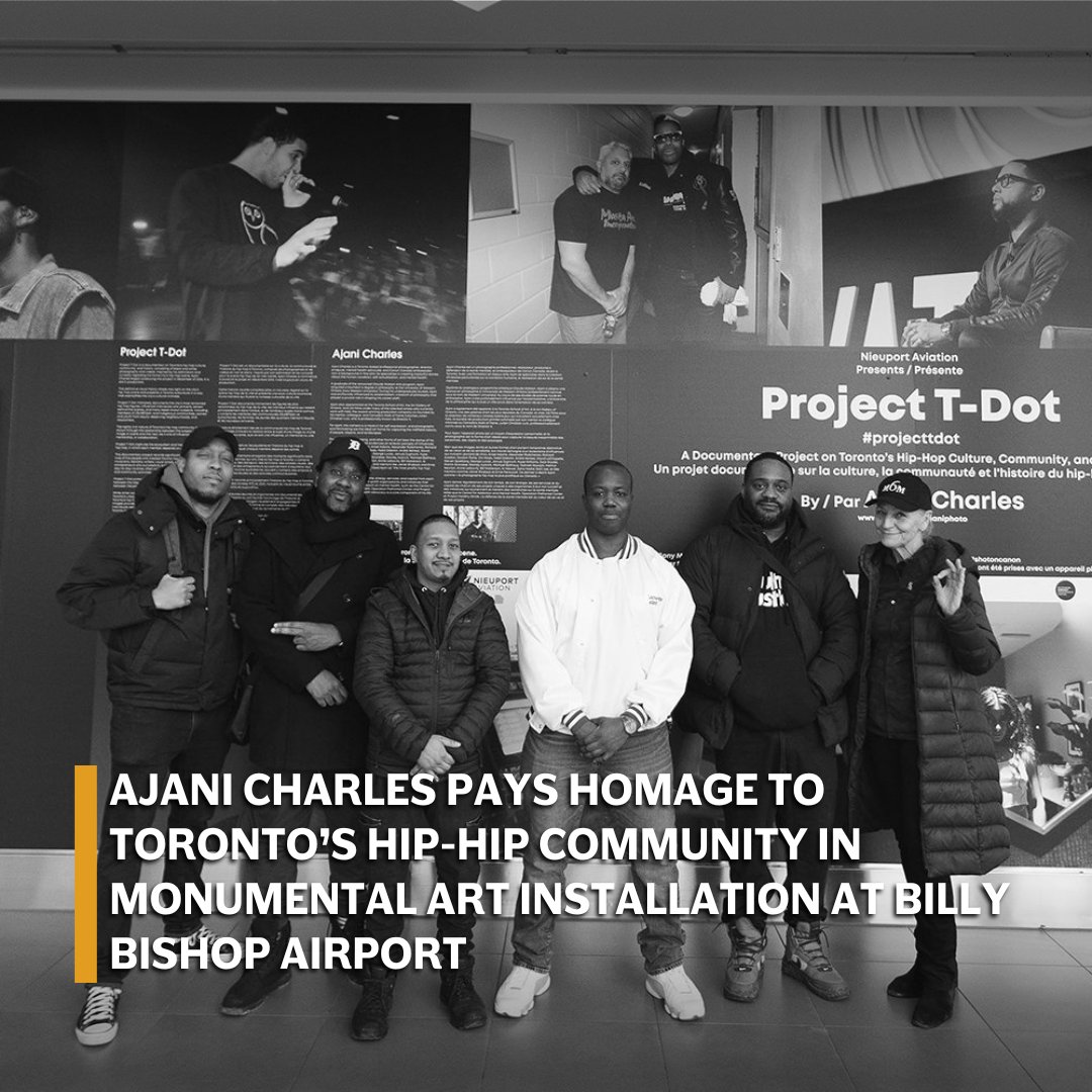 Notable Life (@notableca) on Twitter photo Discover the heart and soul of Toronto’s hip-hop culture at Ajani Charles’s monumental art installation at Billy Bishop Airport! 🎤✨
Follow <a href="/ajaniphoto/">Ajani Charles, ajaniphoto.eth 📷 🇭🇹</a> to keep up with his incredible work.
👉 Read more notablelife.com/ajani-charles-… Discover the heart and soul of Toronto’s hip-hop culture at Ajani Charles’s monumental art installation at Billy Bishop Airport! 🎤✨
Follow <a href="/ajaniphoto/">Ajani Charles, ajaniphoto.eth 📷 🇭🇹</a> to keep up with his incredible work.
👉 Read more notablelife.com/ajani-charles-…