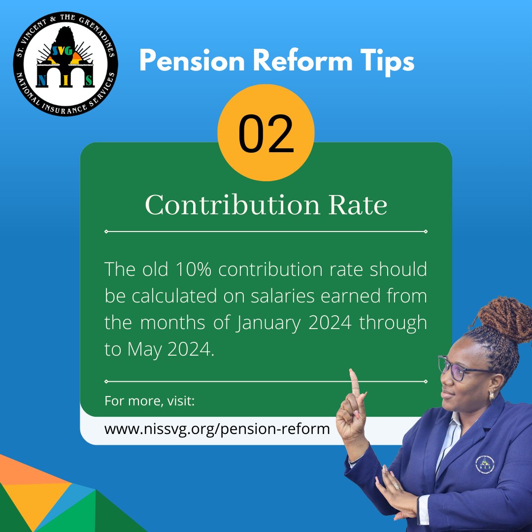 NISSVG's tweet photo. Pension Reform Tip 2. To learn more about Pension Reform, visit: https://t.co/WQ4AWClhra #NISSVG #NISSVGPensionReform #NISSVGPensionReformTips https://t.co/TGhRf9Iq7U