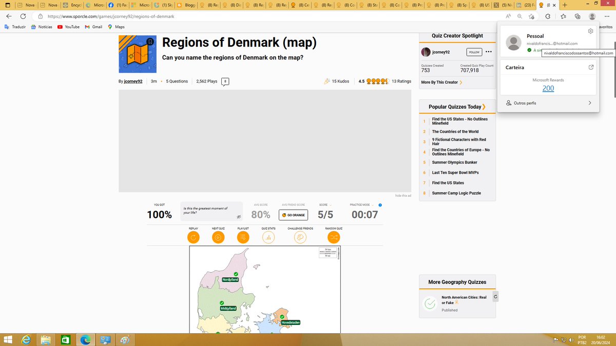 Nivimgss's tweet image. I&apos;ve typed all 5 Regions of Denmark in 7 seconds. Eu digitei o nome de 5 Regiões da Dinamarca em 7 segundos digitando manualmente através do Teclado do Computador. #MindTeleport #BodyTeleport #LightYearsSpeedThinkingThoughts #Flashback #StaticEnergy #HadronCollider