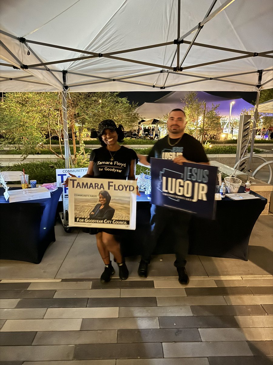 I attended the June 19 event in Goodyear alongside <a href="/Tamara4goodyear/">Tamara Floyd 4 Goodyear</a> , the dedicated candidate for city council. It was an inspiring day filled with meaningful conversations about unity, love, and diversity within our community. We discussed the power of coming together, embracing