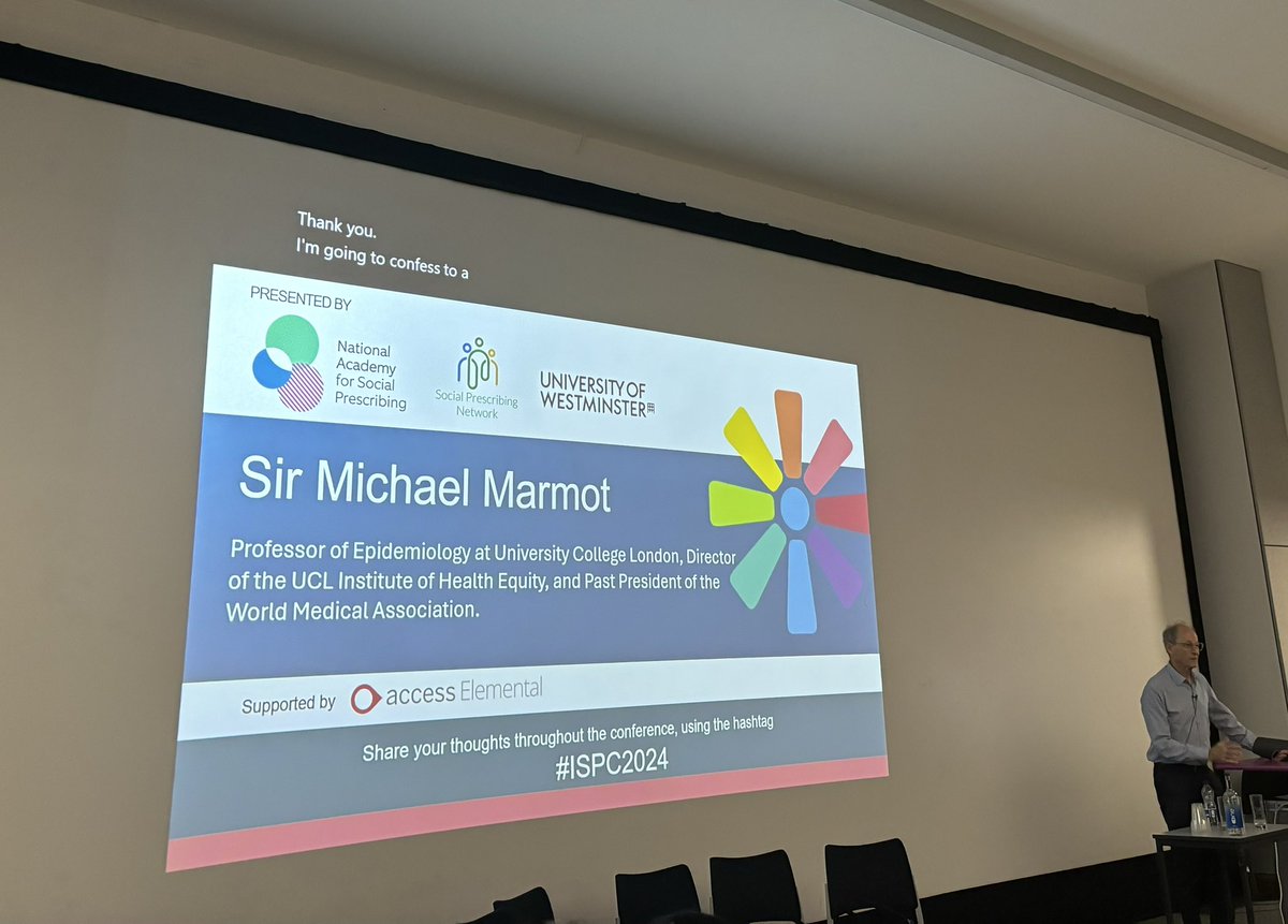 Caitlin Muhl, MPH, PhD (@caitlinmuhl) on Twitter photo Had a fabulous time at <a href="/NASPTweets/">The National Academy for Social Prescribing</a> <a href="/SocialPrescrib2/">Social Prescribing Network</a> #ISPC2024! π¬π§ Grateful for the opportunity to present on key topics in the field, listen to incredible leaders like the one and only <a href="/MichaelMarmot/">Sir Michael Marmot</a>, and catch up with people who feel like family! Had a fabulous time at <a href="/NASPTweets/">The National Academy for Social Prescribing</a> <a href="/SocialPrescrib2/">Social Prescribing Network</a> #ISPC2024! π¬π§ Grateful for the opportunity to present on key topics in the field, listen to incredible leaders like the one and only <a href="/MichaelMarmot/">Sir Michael Marmot</a>, and catch up with people who feel like family!