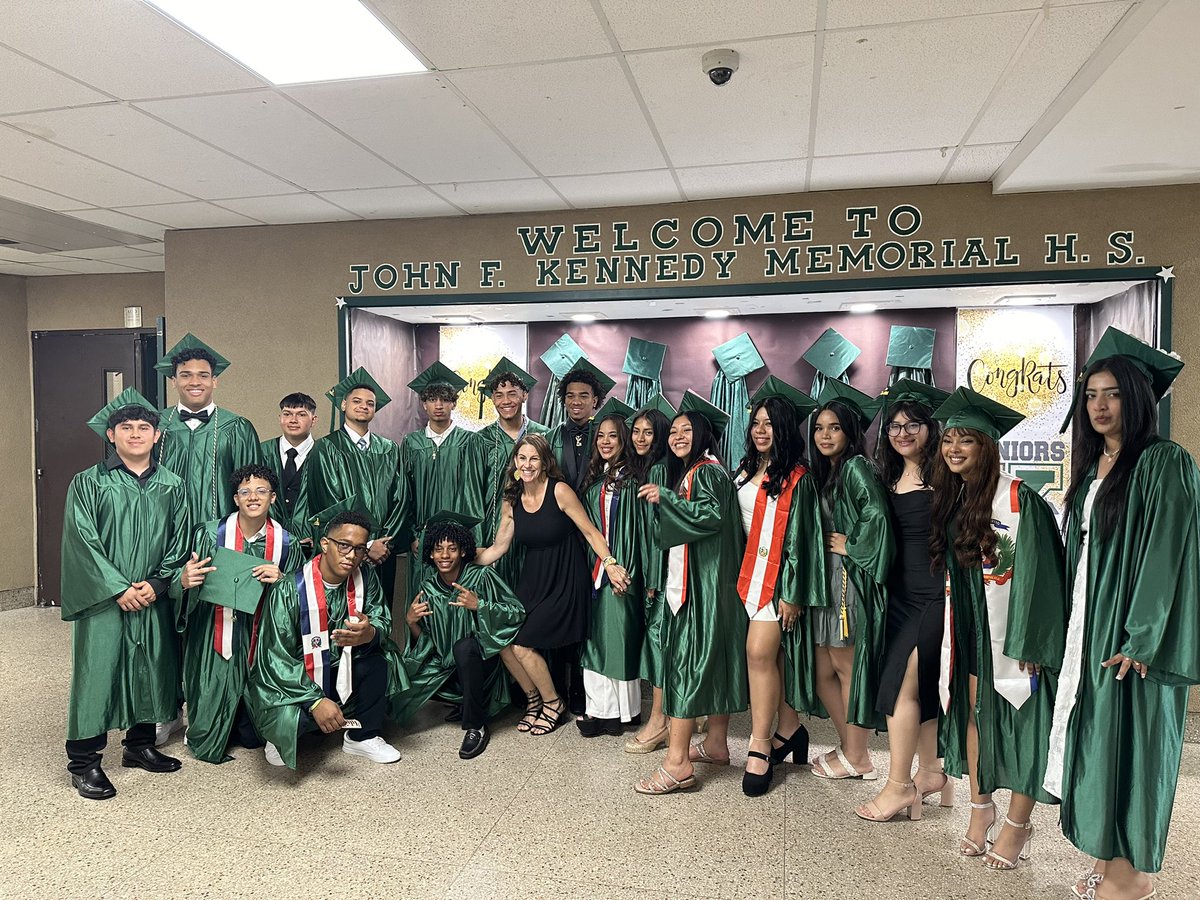 Congratulations to the JFKMHS Class of 2024!! 💚 WE are so proud of ALL your many accomplishments!! Go out there and make our world a better place!! #GoMustangs #MustangPride <a href="/DrParry_JFKMHS/">James Parry</a> <a href="/Camelot_JFK/">JFKMHS Yearbook Staff</a>