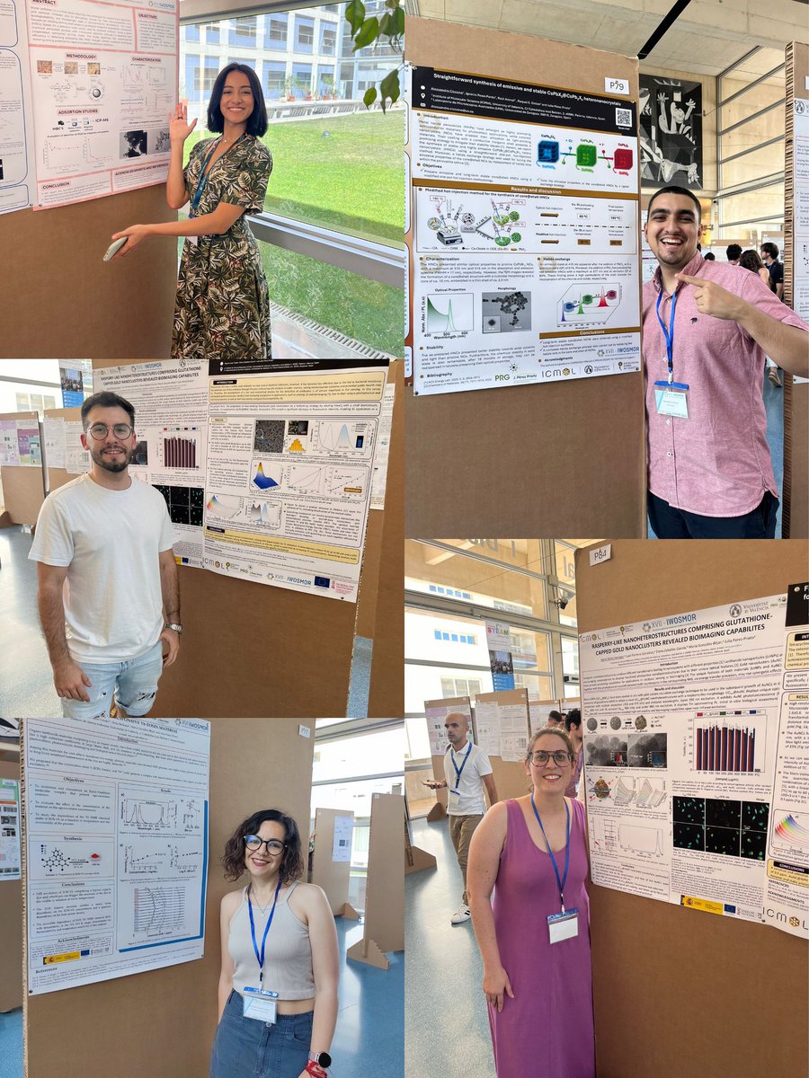 Nice opportunity for our students from <a href="/ICMol_UV/">ICMol</a> to present their work at #IWOSMOR2024  #perovskite #chitosan #clusters #lanthanide #photoactive #materials