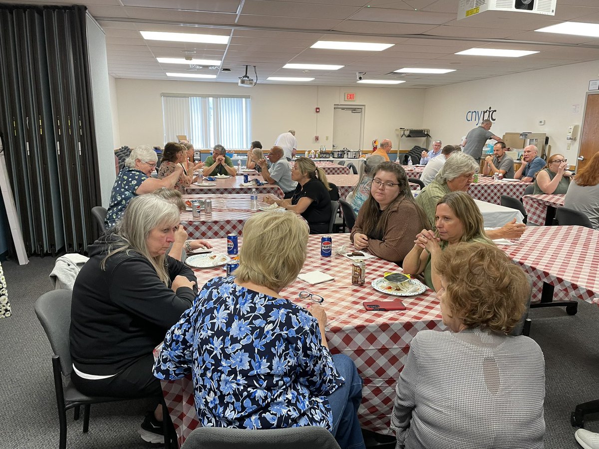 2 annual cookout was a success! It was great to see some of the retirees attend. Thank you Sunshine Committee for your organizing such a great end of the year event. #cnyric #ocmboces
