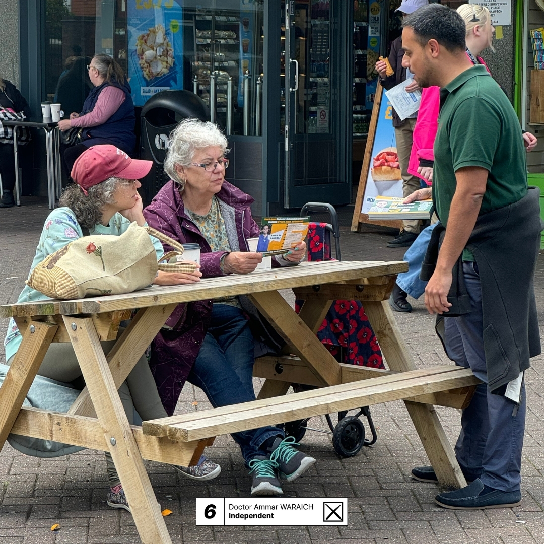 VoteDrAmmar's tweet photo. More than just a campaign, caring for others is our livelihood. It's about fostering a community where empathy and support thrive, ensuring that every voice is heard and every person is valued.
#CommunityVoice

#SaveOurNHS
#RebuildCommunities
#StandForHumanRights
#JusticeForAll https://t.co/I3Nw201qgn