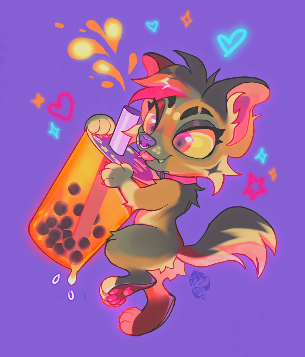 「The art she comes with too! Preferably n」|Kᑌᑎᗩ 🧡🤍💖🐀のイラスト