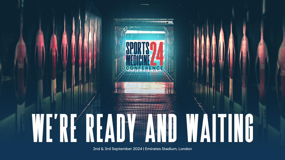 Anyone booked their tickets for #SMC24 yet?

<a href="/SportsMedConf/">Sports Medicine Conference 2025</a>
