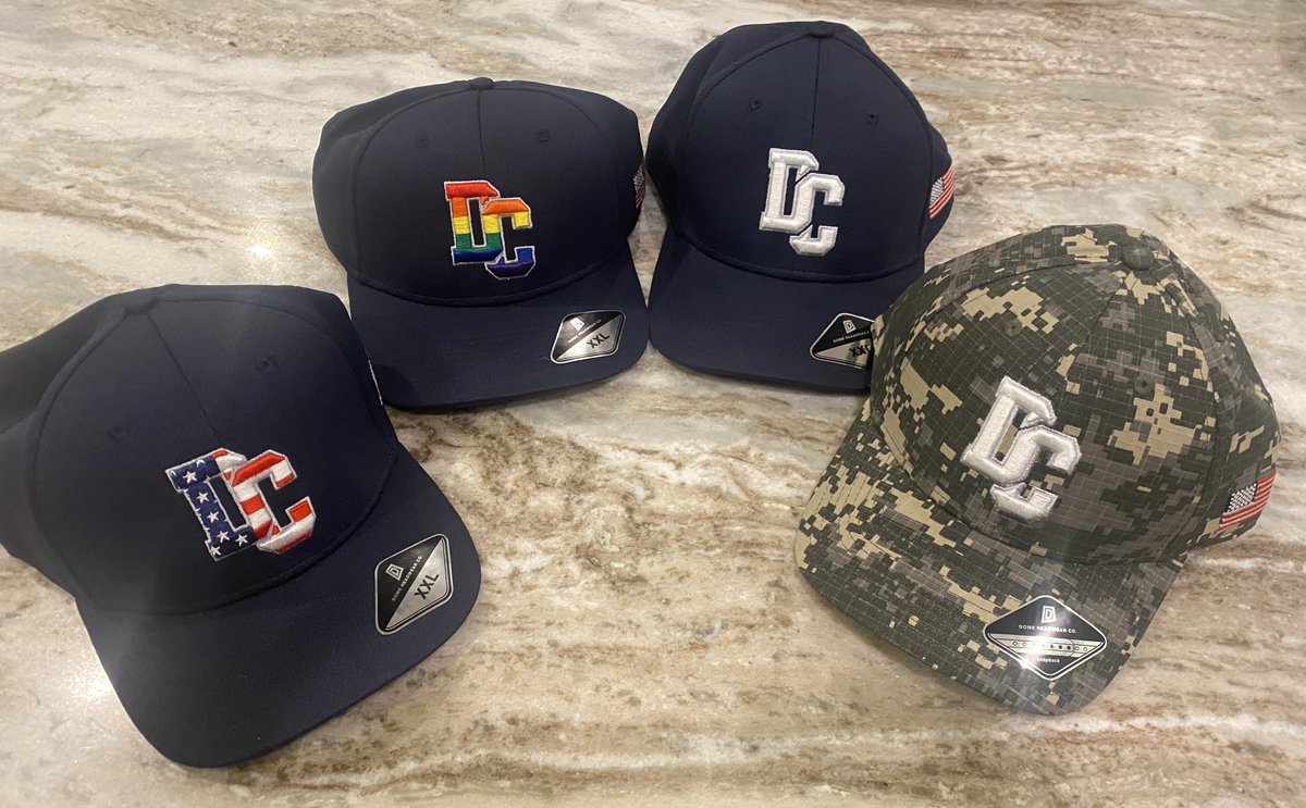 DCGrays's tweet photo. To celebrate Pride month, the Grays will be wearing our special pride hats for the rest of June. (One of four specialty Grays hats for 2024.)
Everyone is welcome at the ballpark!
#Pride #GoGrays @calripkenleague @DCGraysMVP https://t.co/pa9xzuIWBz