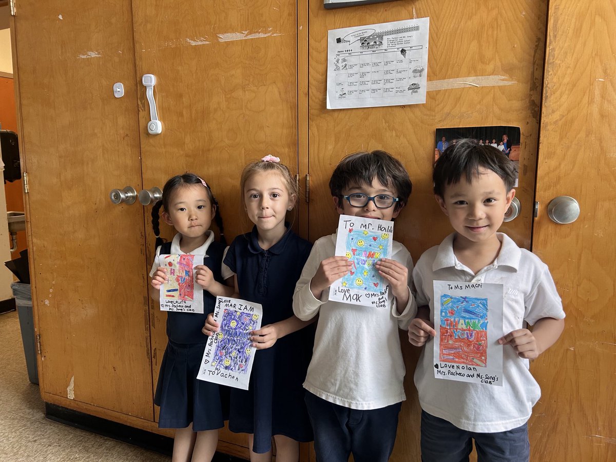 stgabriel_TCDSB's tweet photo. T is for Thank You in Ms. Pacheco and Ms. Song’s ELP class. https://t.co/YkyuD69fyT