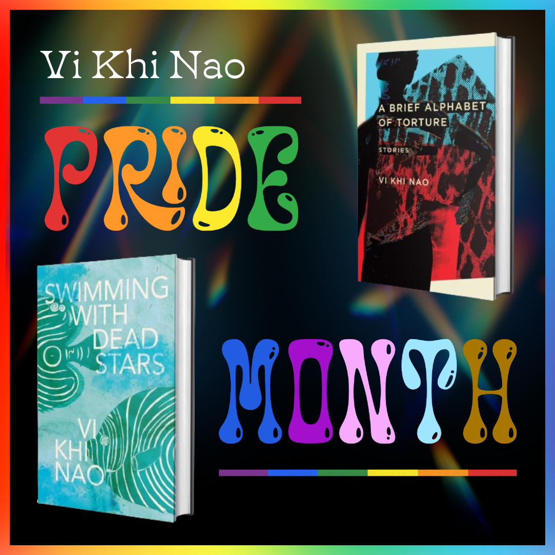 Celebrate Pride with us as we spotlight two reads by Vi Khi Nao!🌈📚 Dive into the layers of identity, love, and resilience with "A Brief Alphabet of Torture" and "Swimming with Dead Stars." Discover more about these compelling stories on our blog. 
tinyurl.com/479rvptm #Pride