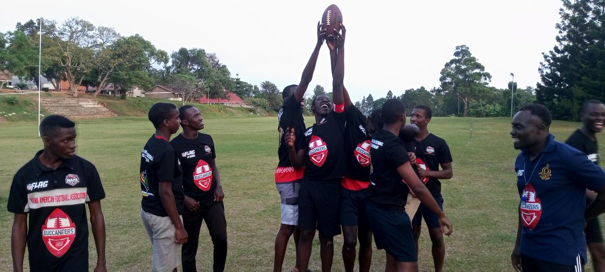 NakawaBuccaneer's tweet image. @GSsumujju American Football in Namilyango College is really growing, the college students are doing well and in good condition Ready for a tryout for the Nakawa American Football School Championship League #NFLFlaginSchool @NAFSC_LeagueNFL @NAFF_LeagueNFL @NFLFLAG @NAFAUganda
