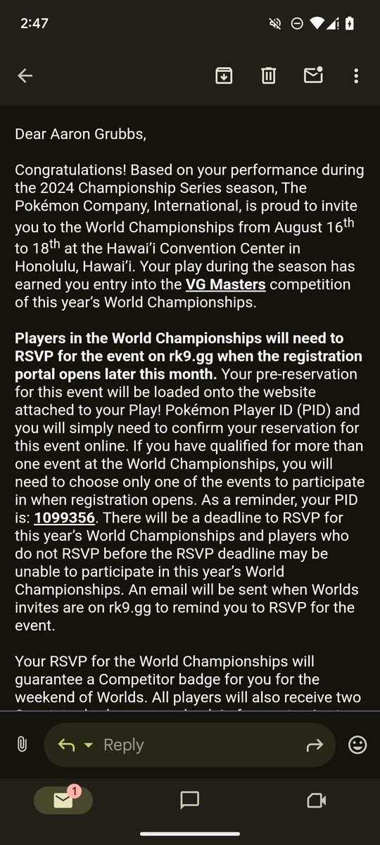 Looking forward to seeing everyone there!