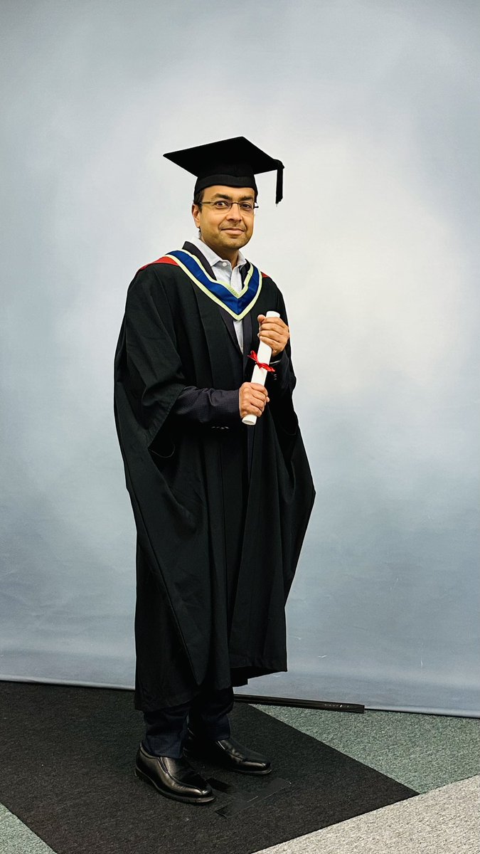 Glad to share the news that I have completed my MBA (Level 7 Senior Degree Apprenticeship). One part at a time, one day at a time, we can accomplish any goal we set for ourselves