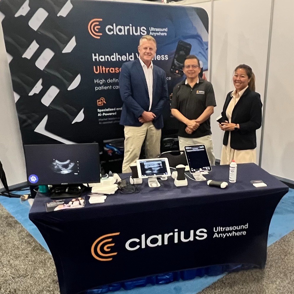 clariusmhealth's tweet image. 🚀 We had an incredible first day at #FIME2024 yesterday! Come say 👋 hi to our Clarius team at booth #O83 to learn the benefits of adding handheld ultrasound scanners to your practice. We can't wait to see you there!

Curious? Discover more 👉 bit.ly/3RpEtRY