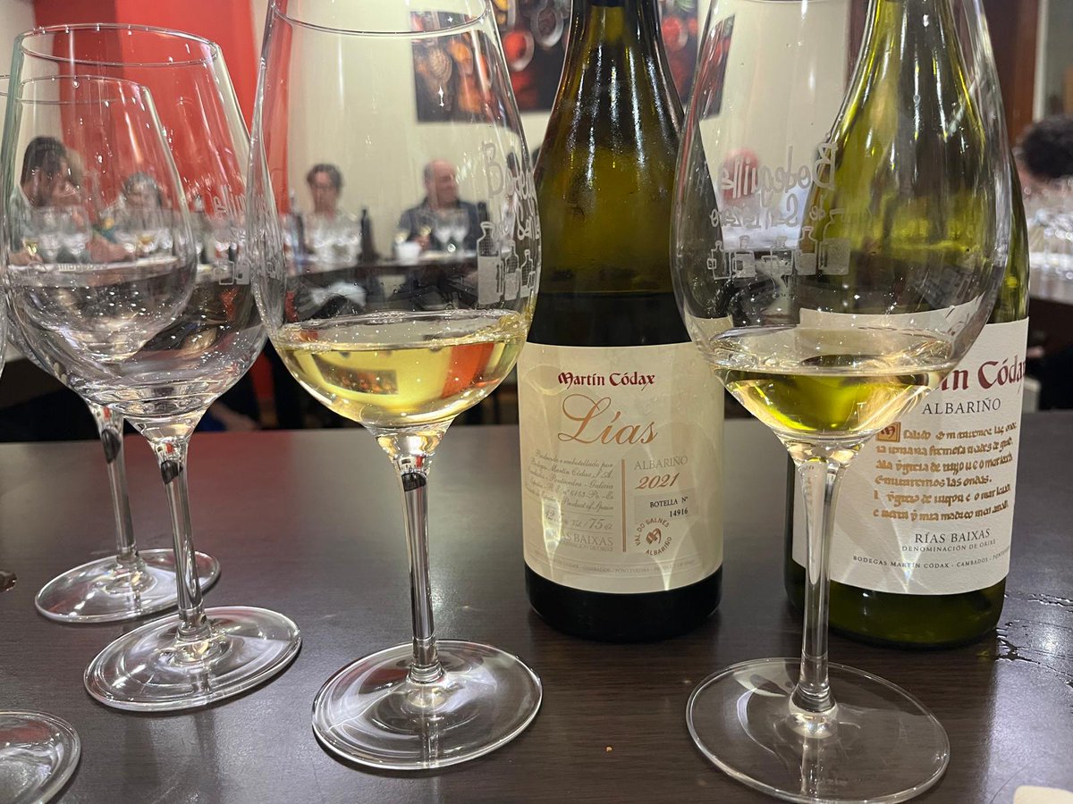Saboreamos Martin Códax Albariño 2023, Martin Códax Lías 2021, Altolandon by Rosalia 2018, Antonio Serrano Etiqueta Negra 2019, Mainetes 12 meses Monastrell 2020 e Dominio Fournier Crianza 2020. <a href="/wineup_es/">WineUp! guia de vino/MKT y comunicación</a> <a href="/Altolandon/">ALTOLANDONWINES</a> <a href="/bodegasaserrano/">Bodegas Antonio Serrano</a>