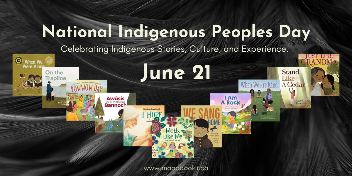 🌟 June 21 is National Indigenous Peoples Day! 🌟

Join us in celebrating Indigenous stories, culture, and experiences. 📚✨ Our collection of children’s books shines a light on the rich heritage and diverse voices of Indigenous communities.

Some of the titles we proudly offer