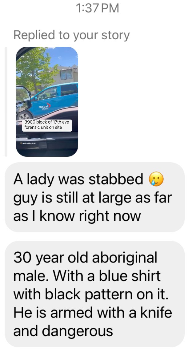 JustBins's tweet image. Reports of multiple stabbings at garage sale in Lakeview on 3900 17th Ave. Forensic unit on scene.