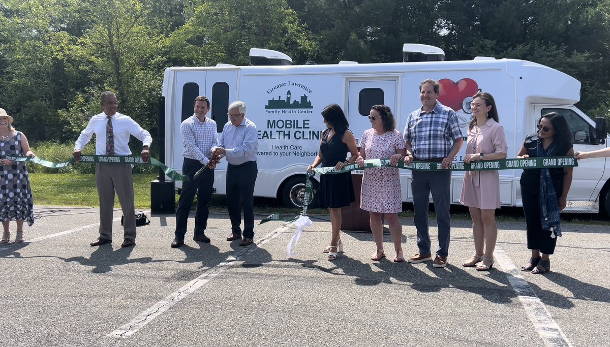 Angela Christoforos (@angelac_newspr) on Twitter photo It was a pleasure to help support the unveiling of the newest mobile health clinic that will allow the Greater Lawrence Family Health Center to triple patient care with this additional van on the road, made possible thanks to the Arbella Insurance Foundation <a href="/GreenoughComms/">Greenough Communications</a> It was a pleasure to help support the unveiling of the newest mobile health clinic that will allow the Greater Lawrence Family Health Center to triple patient care with this additional van on the road, made possible thanks to the Arbella Insurance Foundation <a href="/GreenoughComms/">Greenough Communications</a>