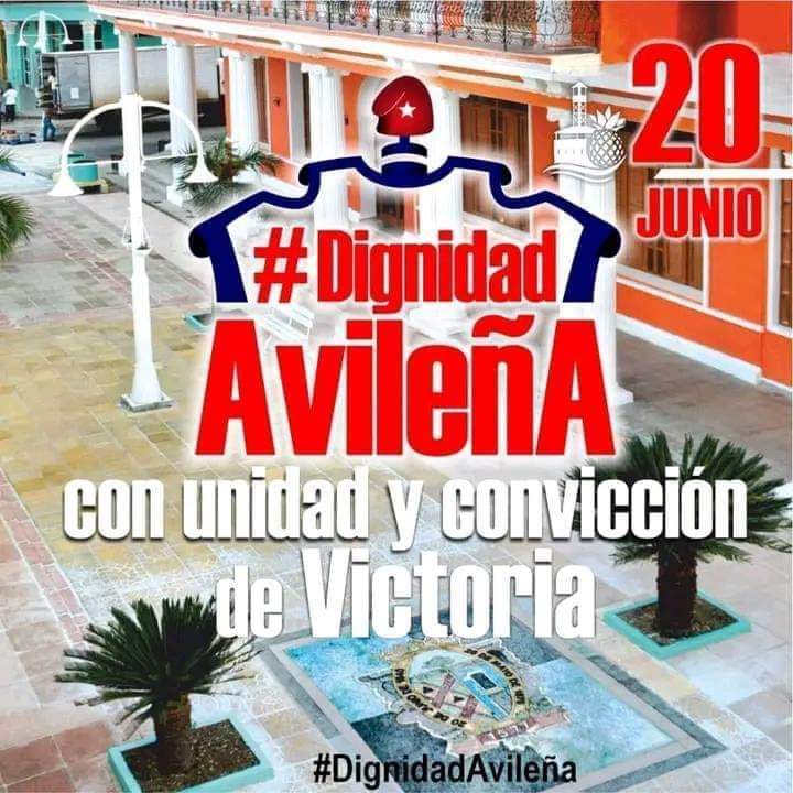 ivanc73's tweet photo. 20 de junio día de la dignidad Avileña, con unidad  y convicción de victoria, #DignidadAvileña #CiegodeAvila #Cuba https://t.co/fZ1WMYVhrA
