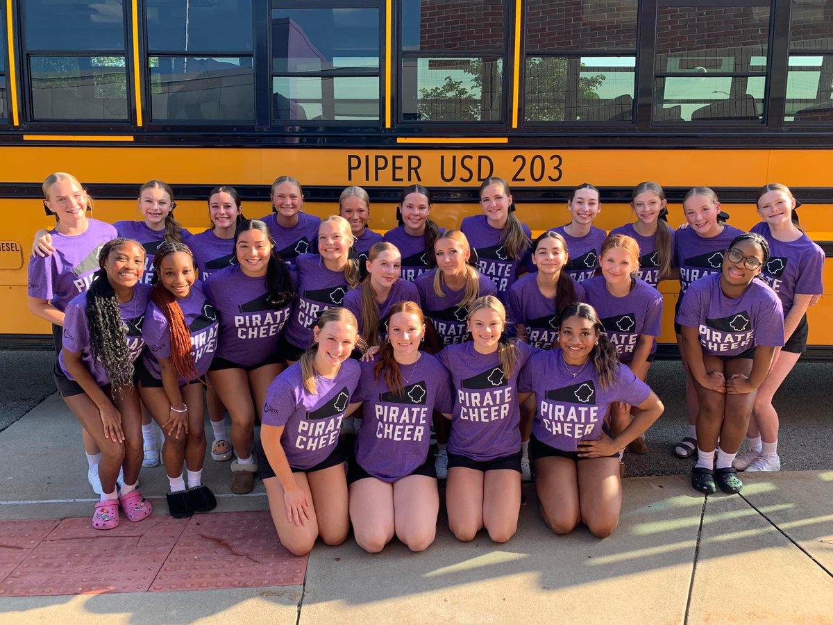 HereWeGoPiper's tweet image. We left for NCA Camp this morning. Here’s to a fun filled 3 days! 💜