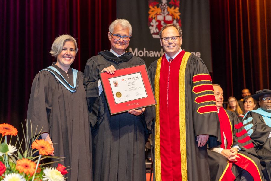 Ron McKerlie (@ronmckerlie) on Twitter photo It was a pleasure to honour Michael Schwenger as a <a href="/MohawkCollege/">Mohawk College News</a> Distinguished Fellow at the convocation ceremony for Building and Construction Sciences graduates. His dedication to his industry and the community is truly inspiring. <a href="/StressCreteCA/">StressCrete Group - Canada</a> <a href="/PaulArmstrong26/">Paul Armstrong</a> <a href="/katieburrows/">Kaybee</a> It was a pleasure to honour Michael Schwenger as a <a href="/MohawkCollege/">Mohawk College News</a> Distinguished Fellow at the convocation ceremony for Building and Construction Sciences graduates. His dedication to his industry and the community is truly inspiring. <a href="/StressCreteCA/">StressCrete Group - Canada</a> <a href="/PaulArmstrong26/">Paul Armstrong</a> <a href="/katieburrows/">Kaybee</a>